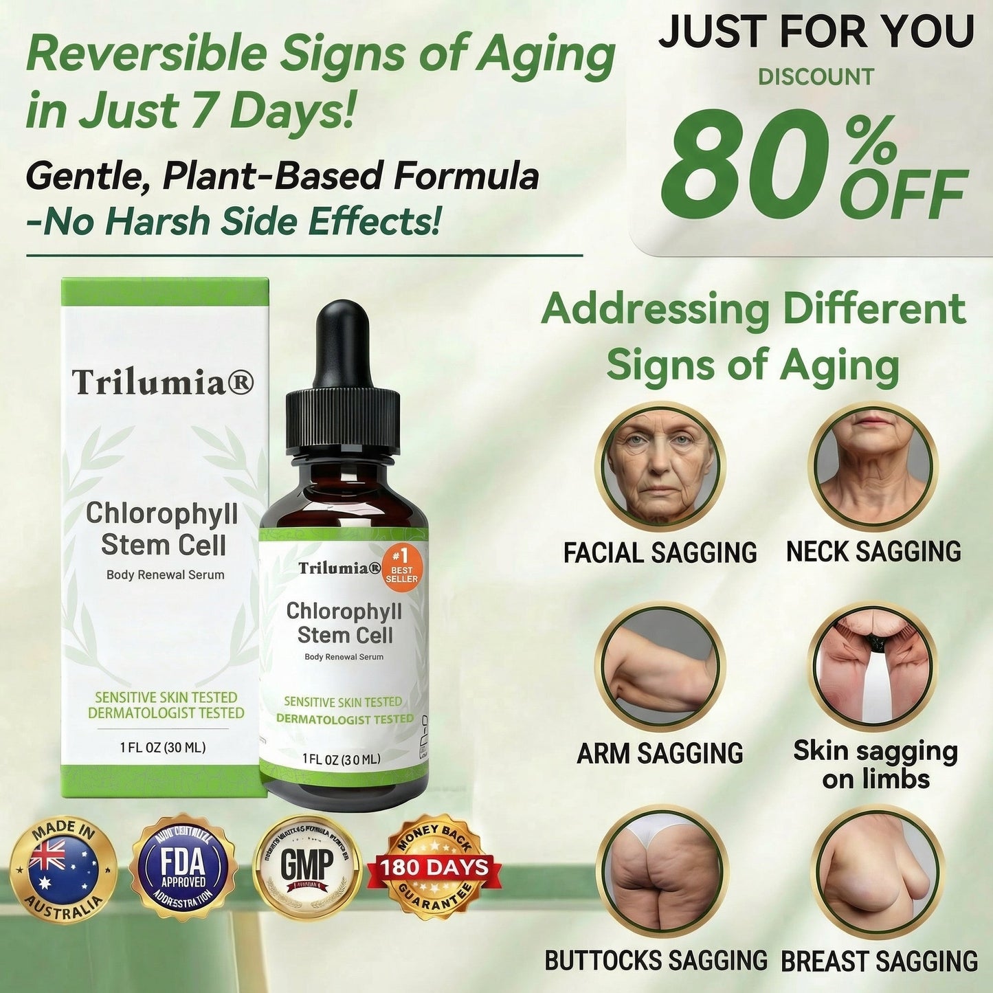 𝐎𝐟𝐟𝐢𝐜𝐢𝐚𝐥𝐥𝐲 𝐀𝐮𝐭𝐡𝐨𝐫𝐢𝐬𝐞𝐝 𝑬𝒙𝒄𝒍𝒖𝒔𝒊𝒗𝒆 𝑬𝒅𝒊𝒕𝒊𝒐𝒏✅𝑇𝑟𝑖𝑙𝑢𝑚𝑖𝑎® 𝖢𝗁𝗅𝗈𝗋𝗈𝗉𝗁𝗒𝗅𝗅 & 𝑆𝑡𝑒𝑚 𝐶𝑒𝑙𝑙 𝖻𝗈𝖽𝗒 𝗋𝖾𝗇𝖾𝗐𝖺𝗅 𝗌𝖾𝗋𝗎𝗆（𝐿𝑖𝑓𝑡 & 𝐹𝑖𝑟𝑚 𝑆𝑎𝑔𝑔𝑖𝑛𝑔 𝑆𝑘𝑖𝑛 & 𝑅𝑒𝑑𝑢𝑐𝑒 𝑊𝑟𝑖𝑛𝑘𝑙𝑒 𝐹𝑜𝑟𝑚𝑎𝑡𝑖𝑜𝑛👍