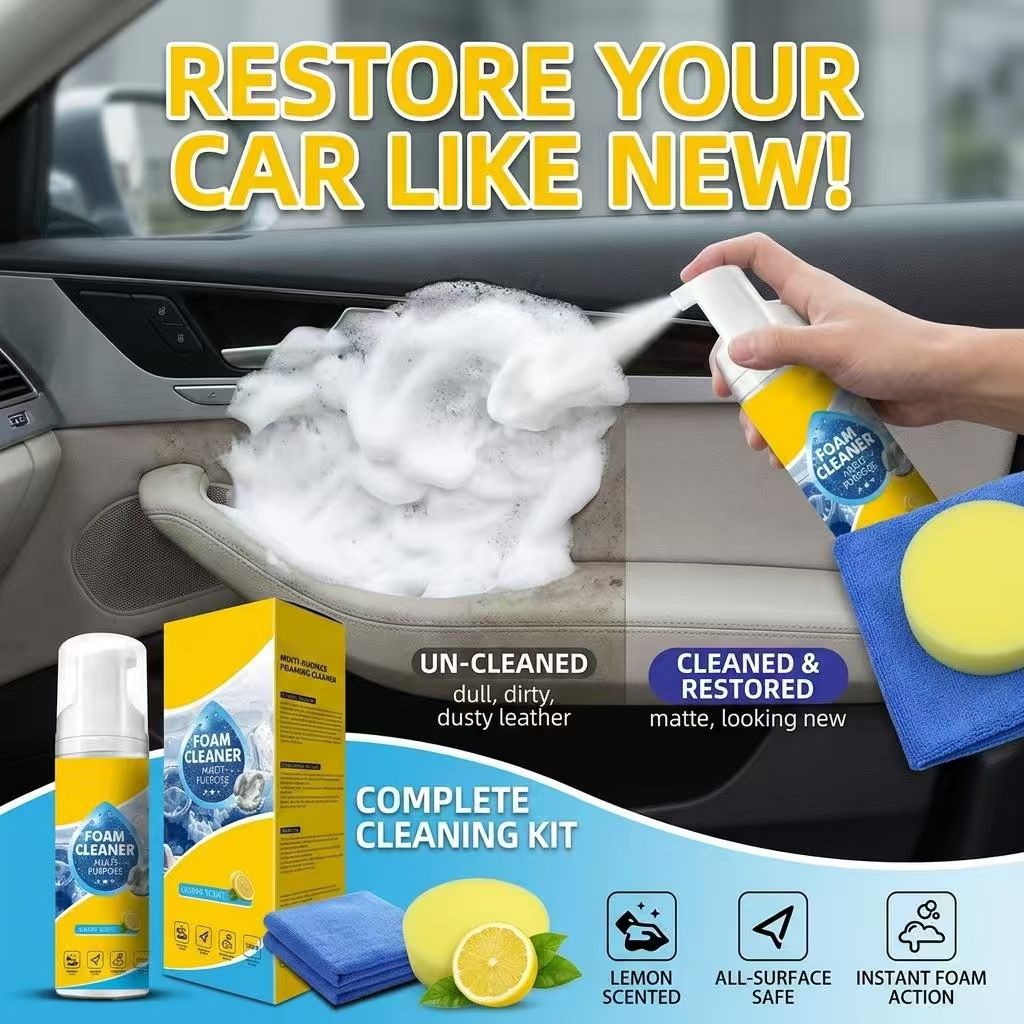 4-in-1 Multi-Enzyme Foam Cleaner