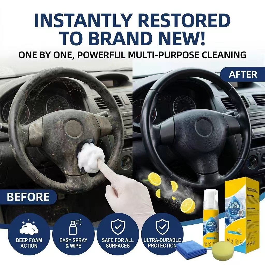 4-in-1 Multi-Enzyme Foam Cleaner