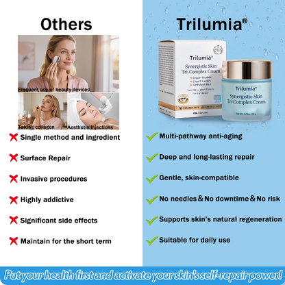 Trilumia® Synergistic Skin Tri-Complex Cream 💎(Copper Peptide+Growth Factors+Methylene Blue)🏆Next-Generation Biotech For Skin Repair