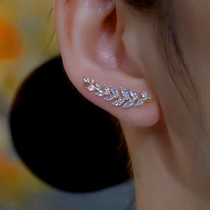 14 Karat vergoldete Weizenkriecher