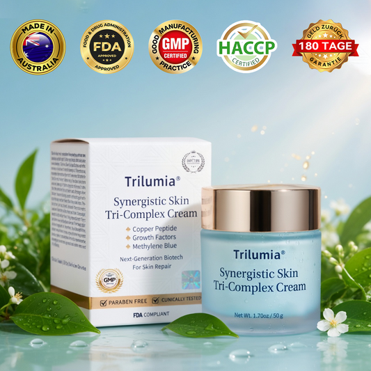 Trilumia® Synergistic Skin Tri-Complex Cream 💎(Copper Peptide+Growth Factors+Methylene Blue)🏆Next-Generation Biotech For Skin Repair