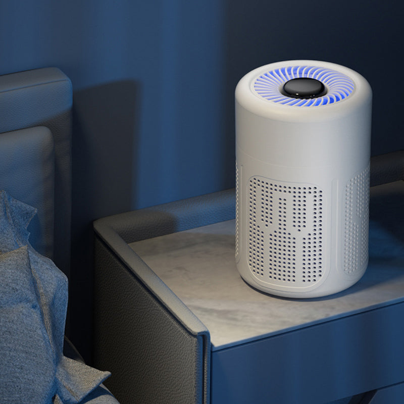 Silent Air Purifier – Multi‑layer filtration, ultra‑quiet sleep mode. Covers 30‑50m², one‑touch operation. Breathe clean, rest easy. No more sneezing at night! 🛌✨