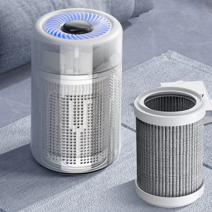 Silent Air Purifier – Multi‑layer filtration, ultra‑quiet sleep mode. Covers 30‑50m², one‑touch operation. Breathe clean, rest easy. No more sneezing at night! 🛌✨