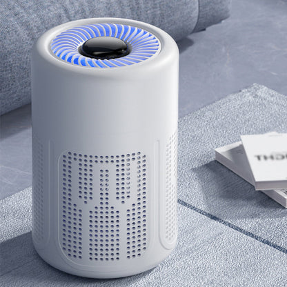 Silent Air Purifier – Multi‑layer filtration, ultra‑quiet sleep mode. Covers 30‑50m², one‑touch operation. Breathe clean, rest easy. No more sneezing at night! 🛌✨